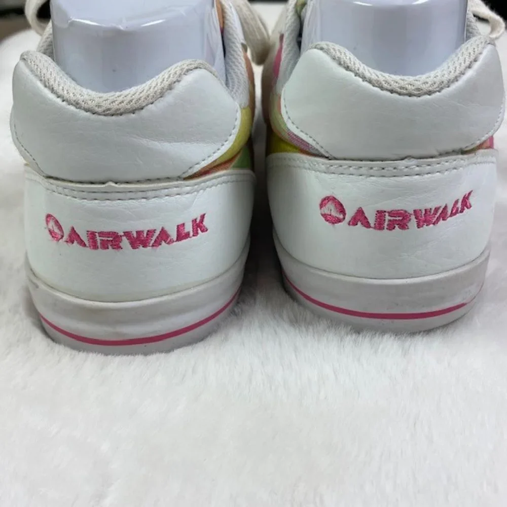 Airwalk Retro Madras Plaid Skate Sneakers,‎ size 8.5